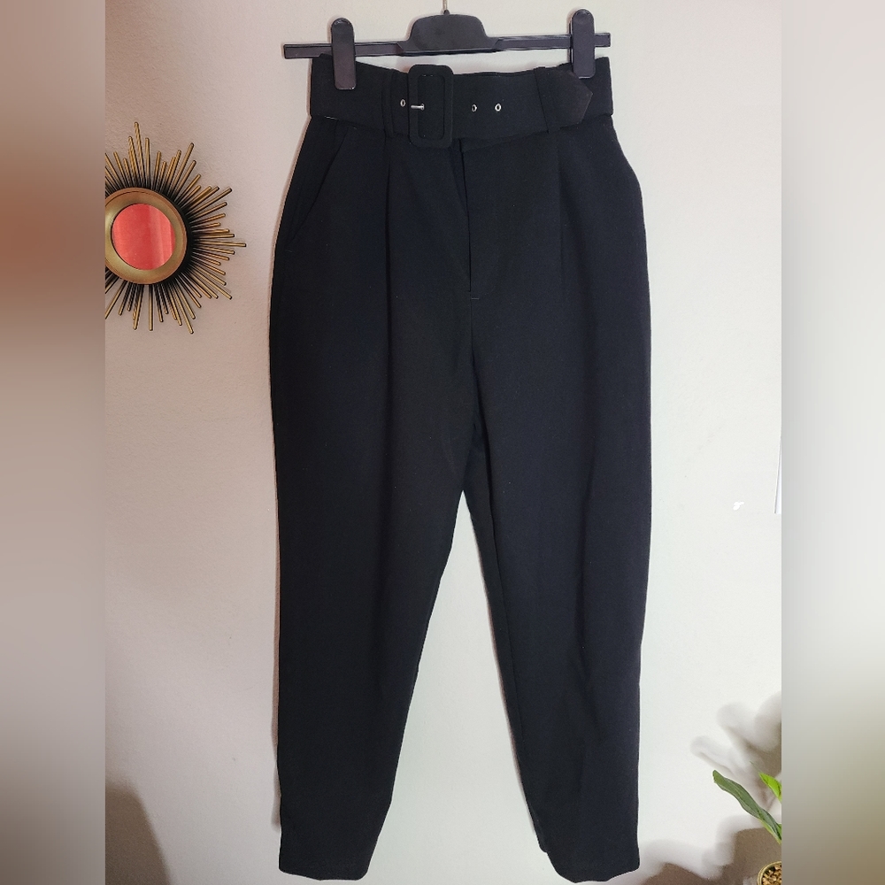 Zara high waist pants.